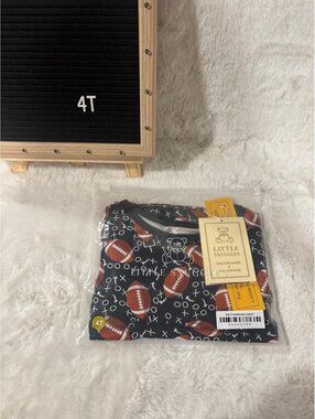 “Touchdown” Football & Plays Pajamas